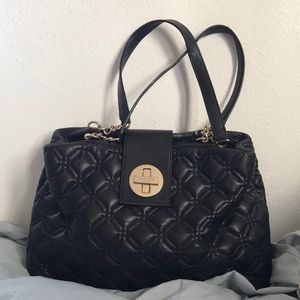 Kate Spade black leather purse